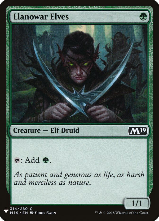 Llanowar Elves [Mystery Booster] | Eastridge Sports Cards & Games