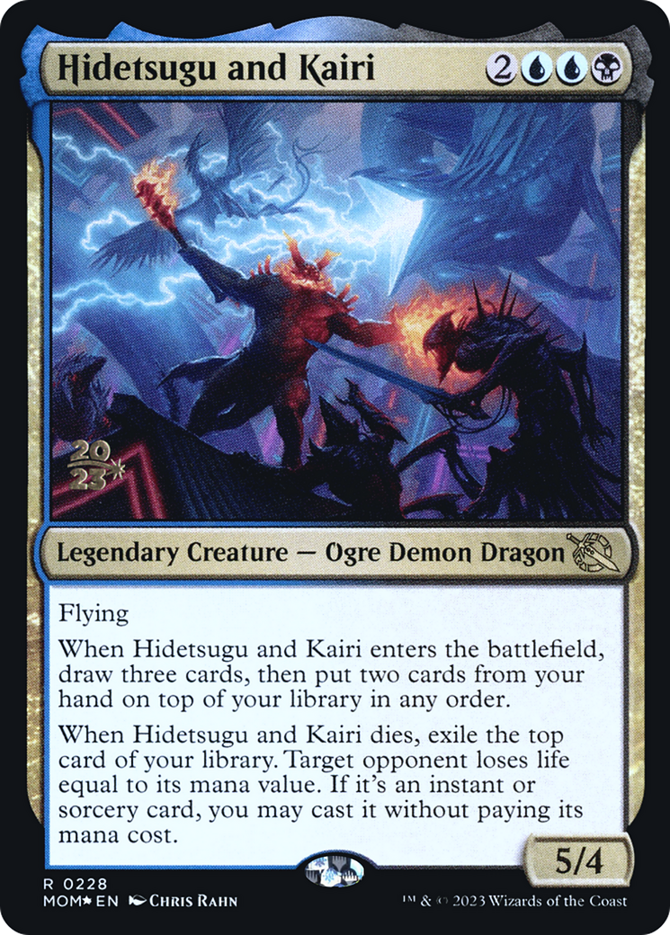 Hidetsugu and Kairi [March of the Machine Prerelease Promos] | Eastridge Sports Cards & Games