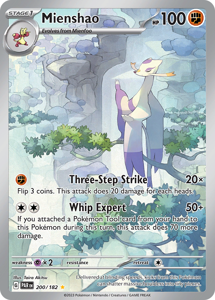 Mienshao (200/182) [Scarlet & Violet: Paradox Rift] | Eastridge Sports Cards & Games