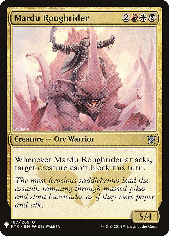 Mardu Roughrider [Mystery Booster] | Eastridge Sports Cards & Games