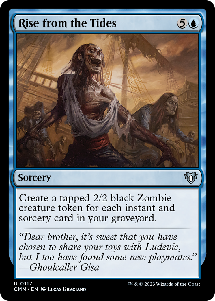 Rise from the Tides [Commander Masters] | Eastridge Sports Cards & Games