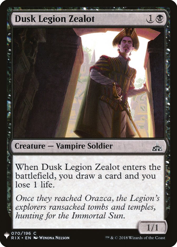 Dusk Legion Zealot [Mystery Booster] | Eastridge Sports Cards & Games