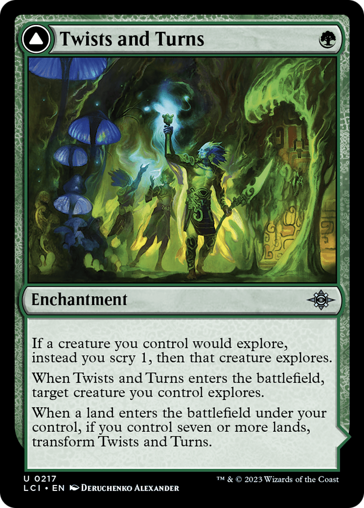 Twists and Turns // Mycoid Maze [The Lost Caverns of Ixalan] | Eastridge Sports Cards & Games