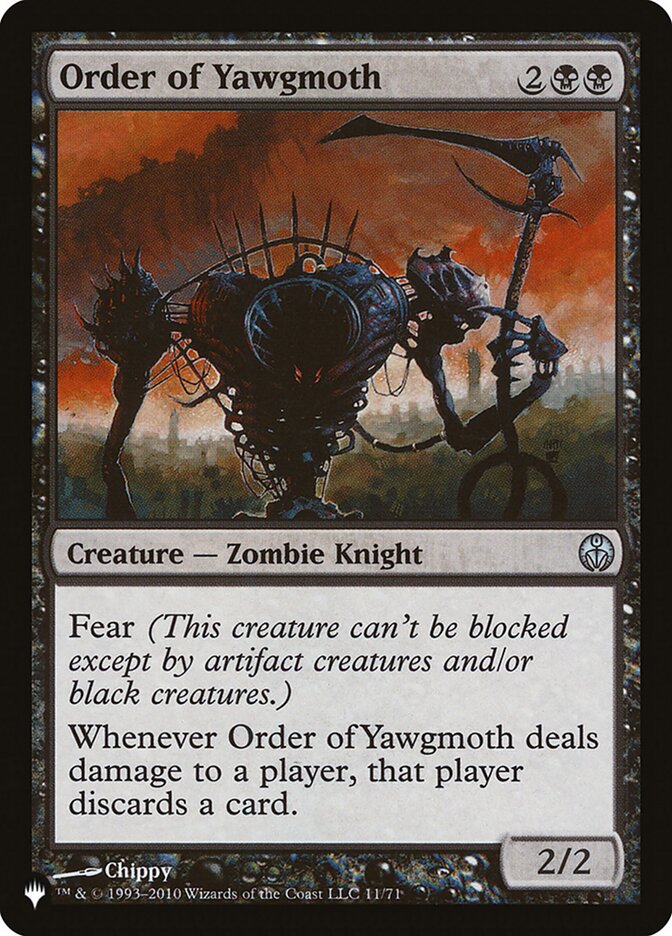 Order of Yawgmoth [The List] | Eastridge Sports Cards & Games