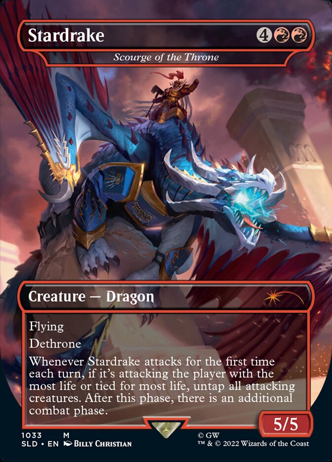 Stardrake - Scourge of the Throne (Borderless) [Secret Lair Drop Series] | Eastridge Sports Cards & Games