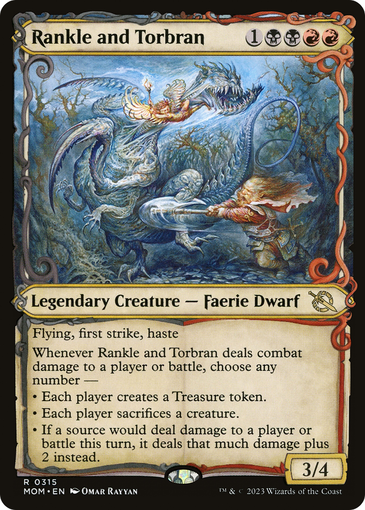 Rankle and Torbran (Showcase Planar Booster Fun) [March of the Machine] | Eastridge Sports Cards & Games