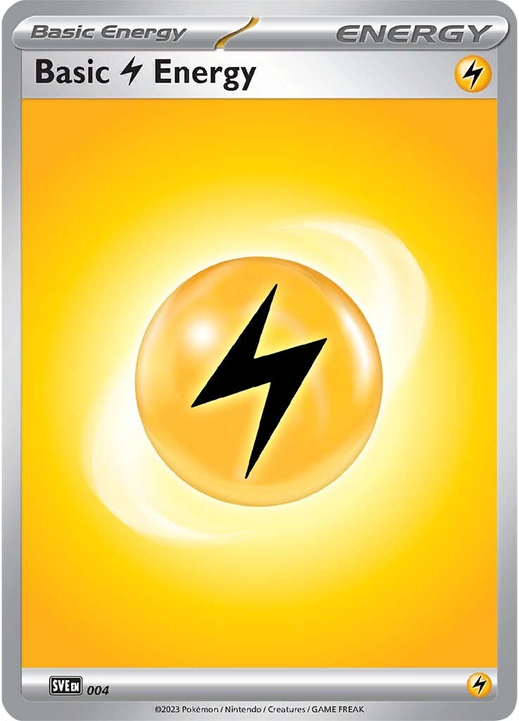 Lightning Energy (004) [Scarlet & Violet: Base Set] | Eastridge Sports Cards & Games