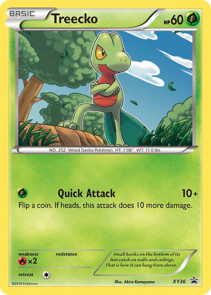Treecko (XY36) [XY: Black Star Promos] | Eastridge Sports Cards & Games