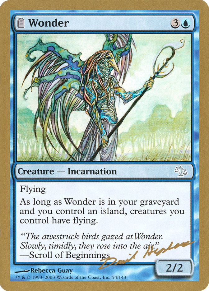 Wonder (Dave Humpherys) [World Championship Decks 2003] | Eastridge Sports Cards & Games