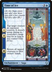 Time of Ice [The List] | Eastridge Sports Cards & Games