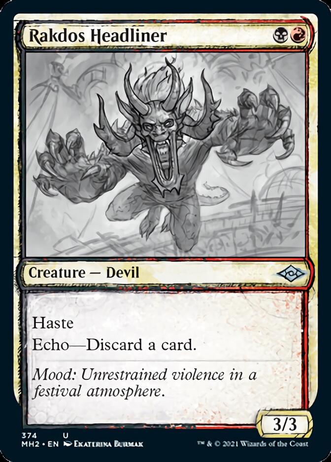 Rakdos Headliner (Sketch) [Modern Horizons 2] | Eastridge Sports Cards & Games