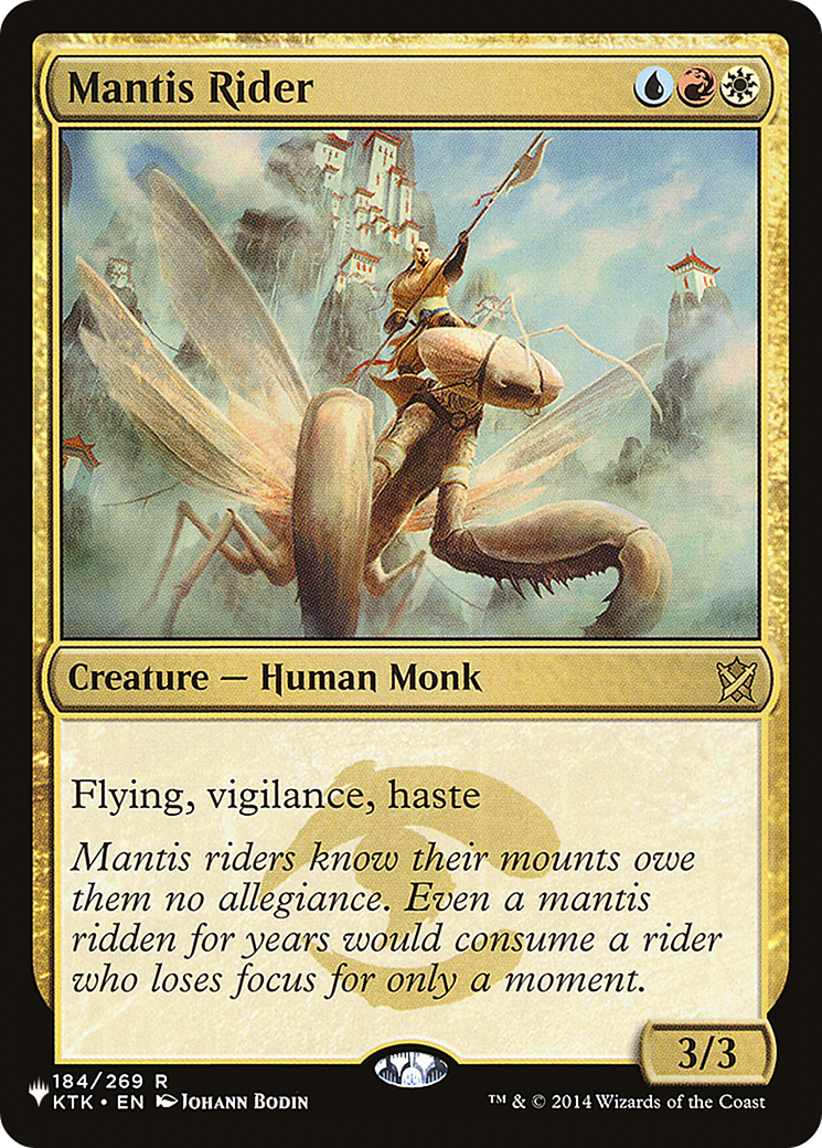 Mantis Rider [The List] | Eastridge Sports Cards & Games