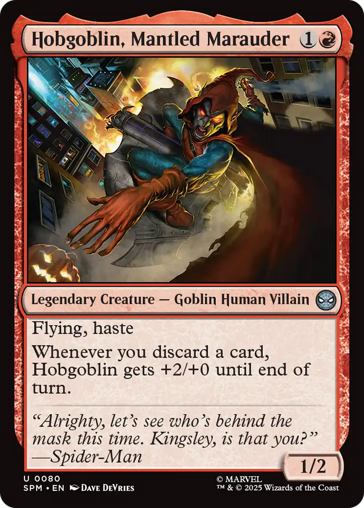 Hobgoblin, Mantled Marauder [Marvel's Spider-Man] | Eastridge Sports Cards & Games