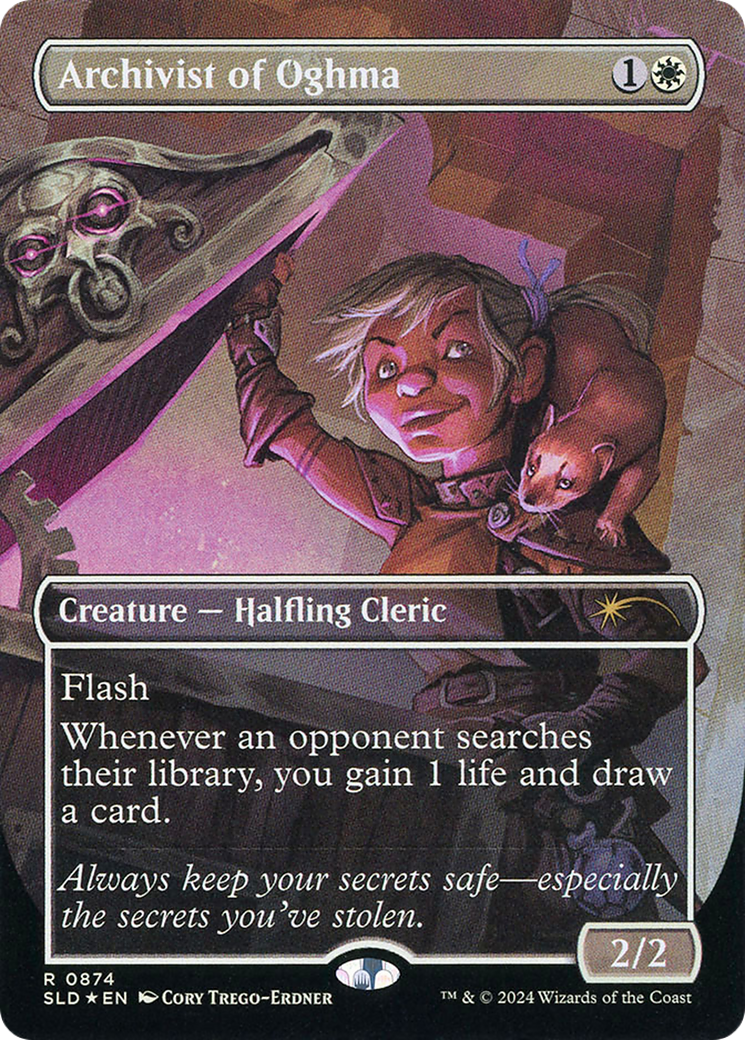 Archivist of Oghma (Rainbow Foil) [Secret Lair Drop Series] | Eastridge Sports Cards & Games