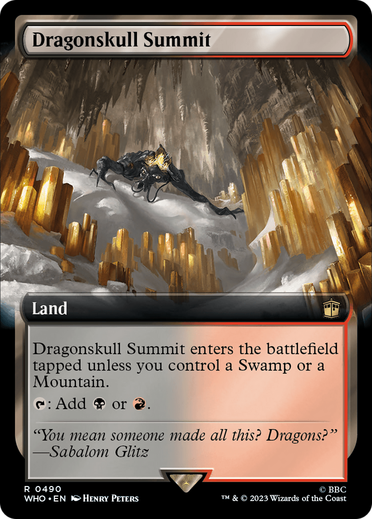 Dragonskull Summit (Extended Art) [Doctor Who] | Eastridge Sports Cards & Games