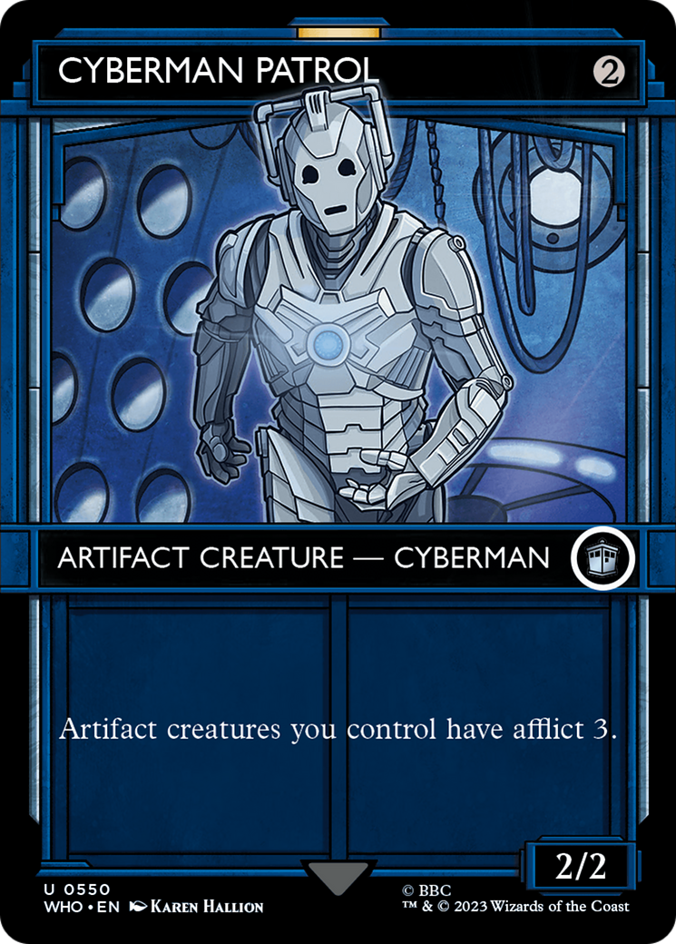 Cyberman Patrol (Showcase) [Doctor Who] | Eastridge Sports Cards & Games