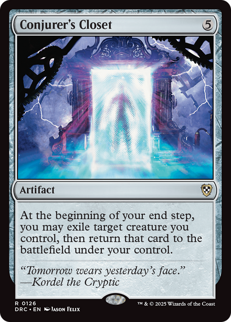 Conjurer's Closet [Aetherdrift Commander] | Eastridge Sports Cards & Games