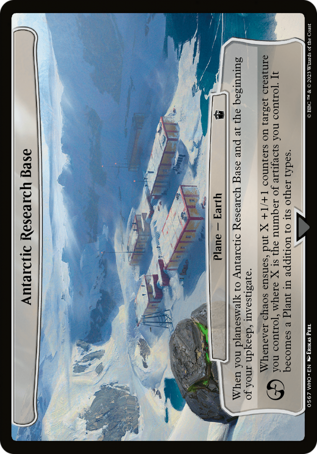 Antarctic Research Base [Doctor Who] | Eastridge Sports Cards & Games