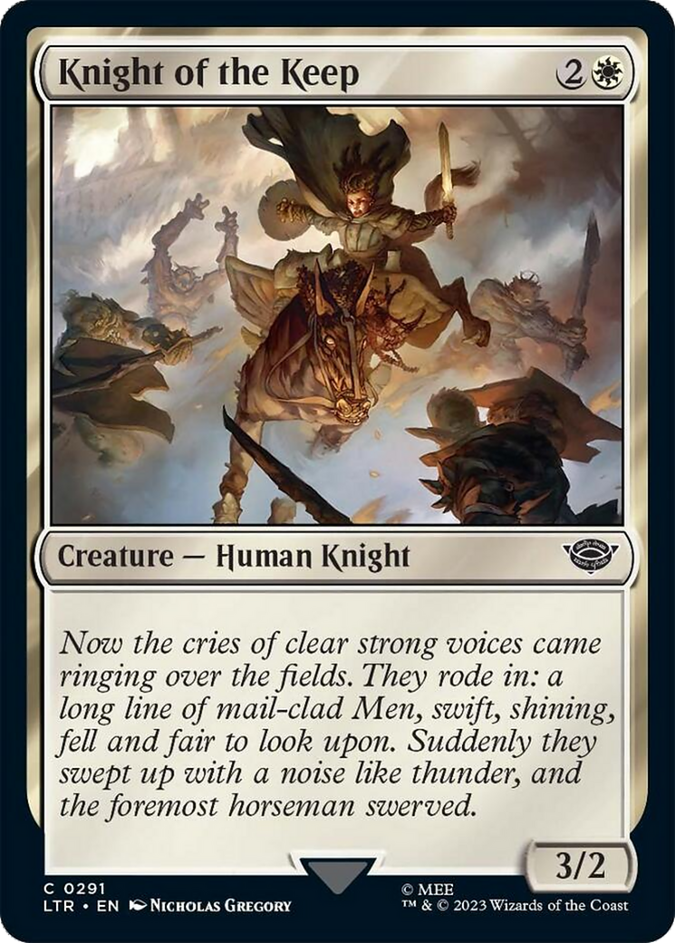 Knight of the Keep [The Lord of the Rings: Tales of Middle-Earth] | Eastridge Sports Cards & Games