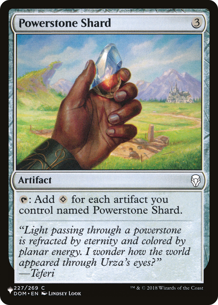 Powerstone Shard [The List] | Eastridge Sports Cards & Games