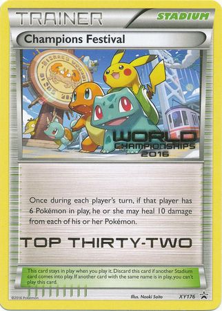 Champions Festival 2016 Top Thirty Two (XY176) [XY: Black Star Promos] | Eastridge Sports Cards & Games