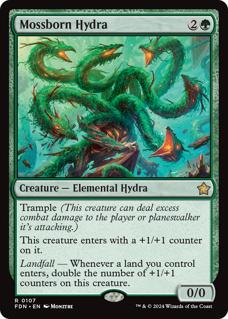 Mossborn Hydra [Foundations] | Eastridge Sports Cards & Games