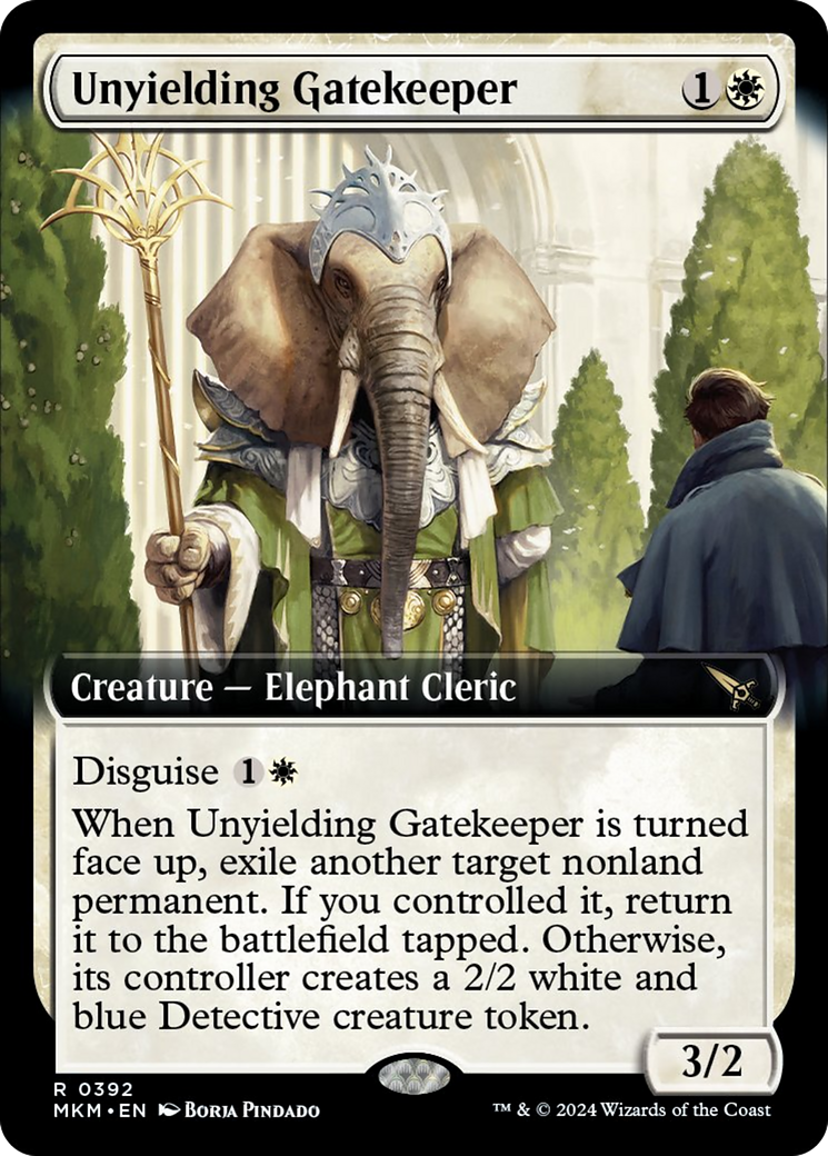 Unyielding Gatekeeper (Extended Art) [Murders at Karlov Manor] | Eastridge Sports Cards & Games