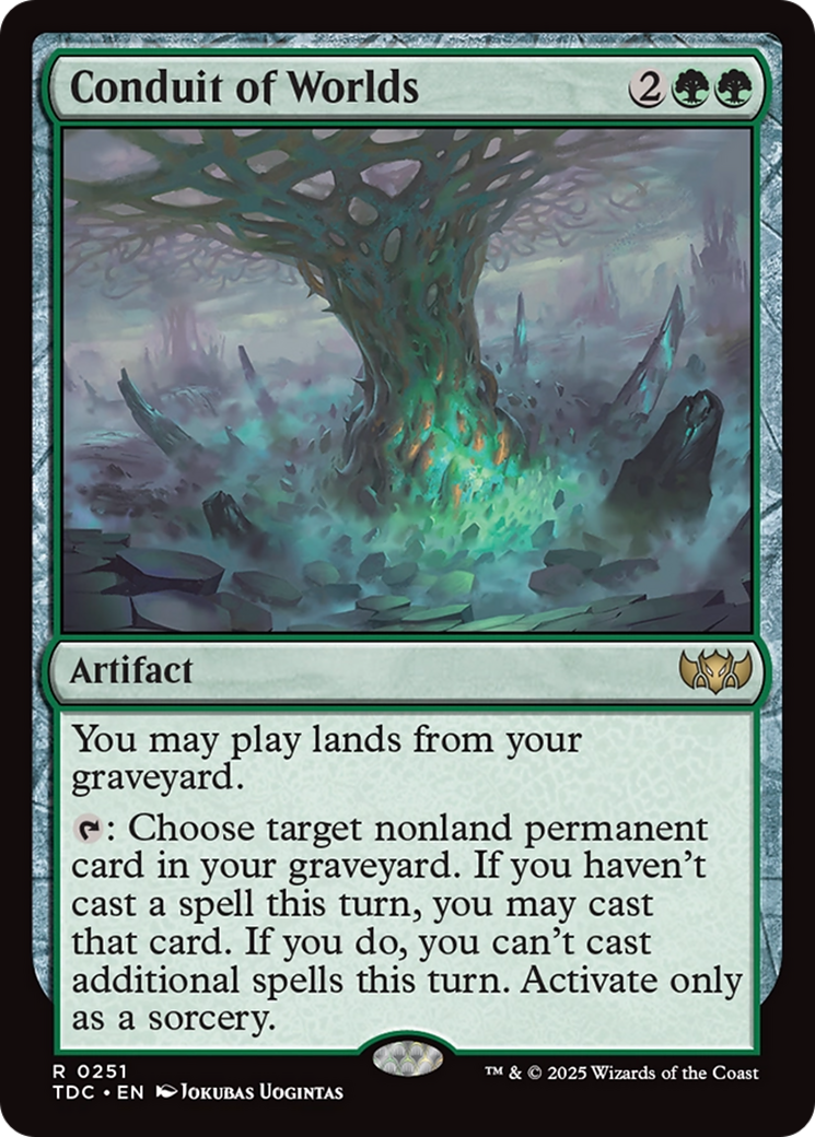 Conduit of Worlds [Tarkir: Dragonstorm Commander] | Eastridge Sports Cards & Games