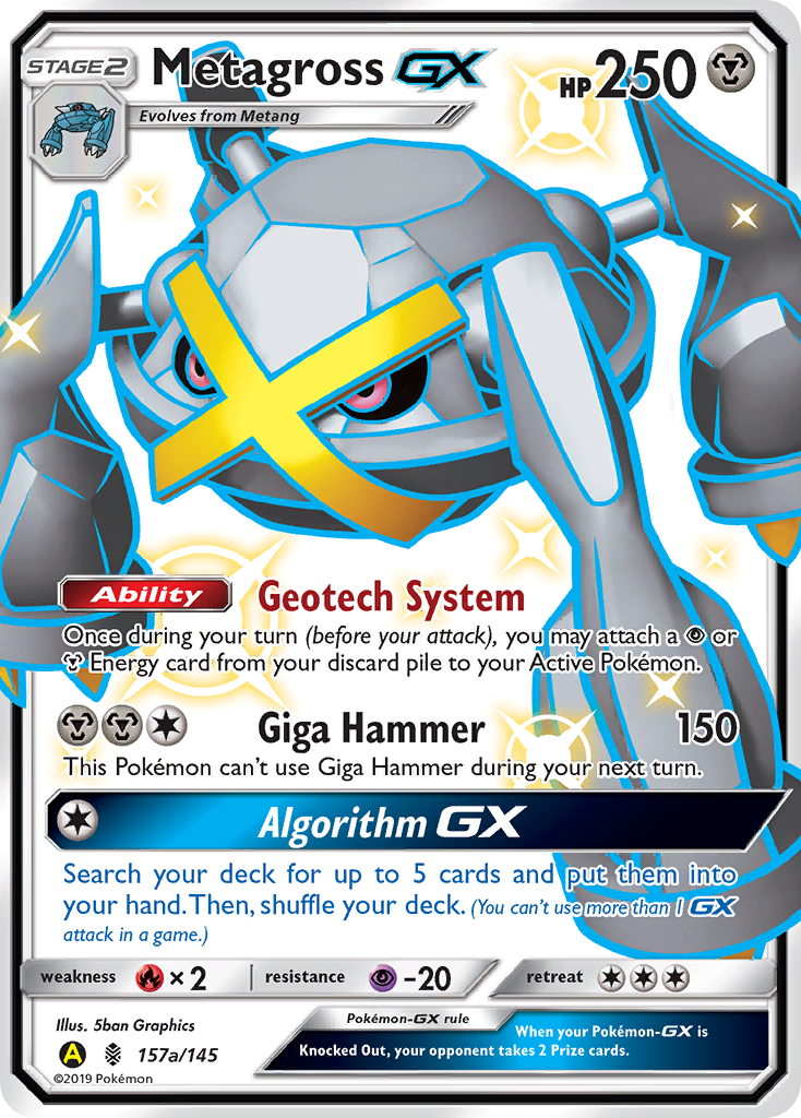 Metagross GX (157a/145) [Alternate Art Promos] | Eastridge Sports Cards & Games