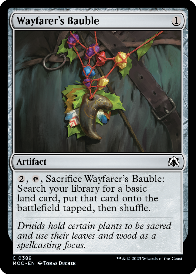 Wayfarer's Bauble [March of the Machine Commander] | Eastridge Sports Cards & Games