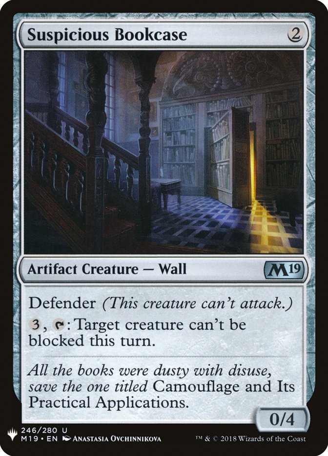 Suspicious Bookcase [Mystery Booster] | Eastridge Sports Cards & Games