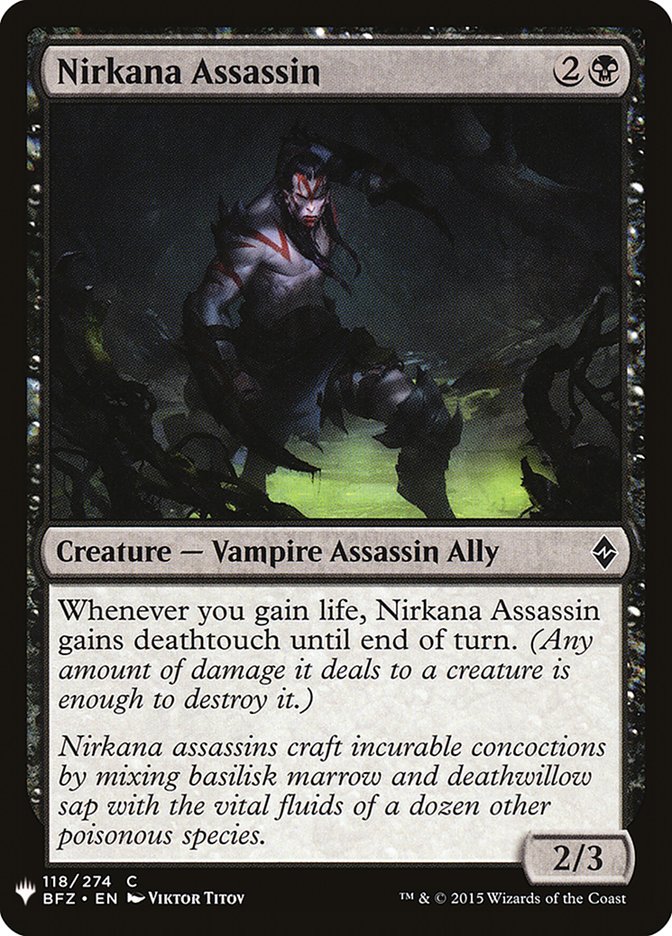 Nirkana Assassin [Mystery Booster] | Eastridge Sports Cards & Games