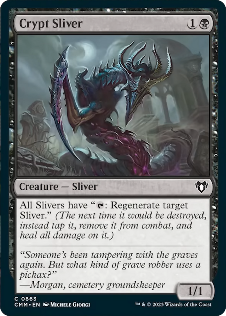 Crypt Sliver [Commander Masters] | Eastridge Sports Cards & Games