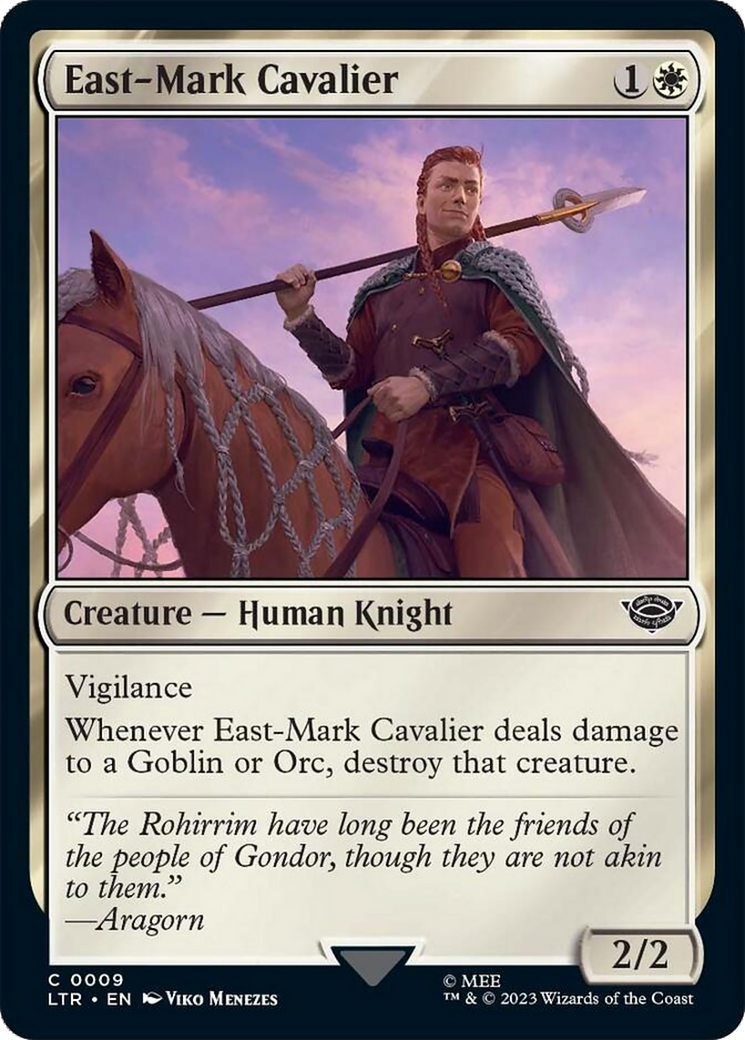 East-Mark Cavalier [The Lord of the Rings: Tales of Middle-Earth] | Eastridge Sports Cards & Games