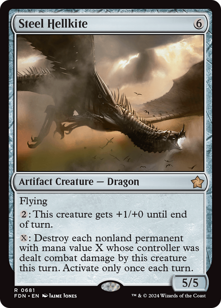 Steel Hellkite [Foundations] | Eastridge Sports Cards & Games