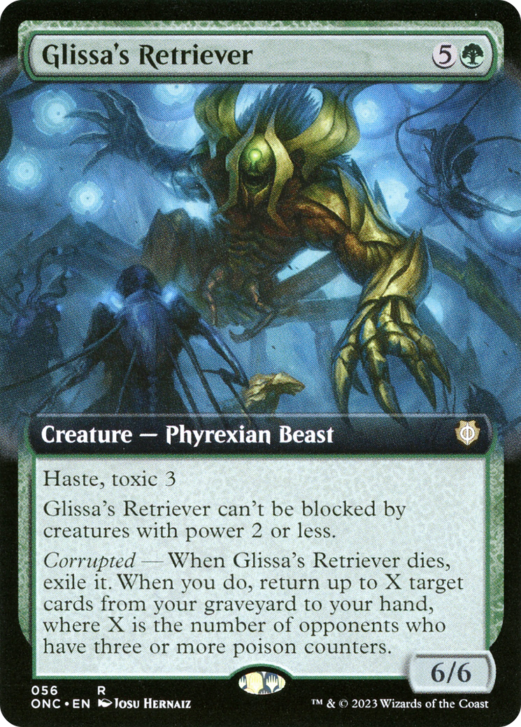 Glissa's Retriever (Extended Art) [Phyrexia: All Will Be One Commander] | Eastridge Sports Cards & Games