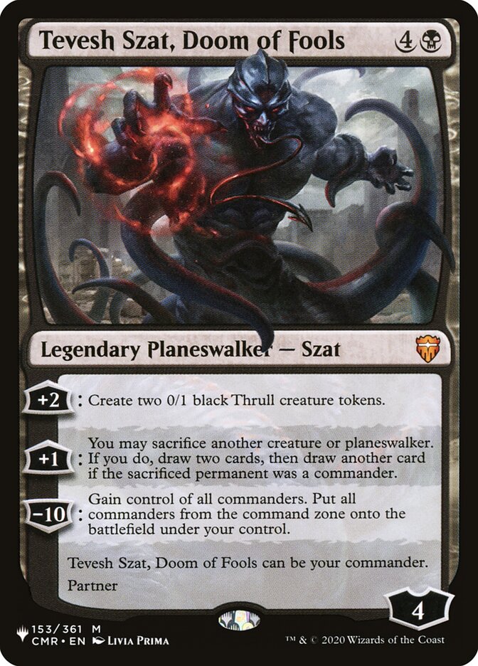Tevesh Szat, Doom of Fools [The List] | Eastridge Sports Cards & Games