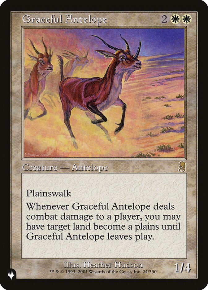 Graceful Antelope [The List] | Eastridge Sports Cards & Games