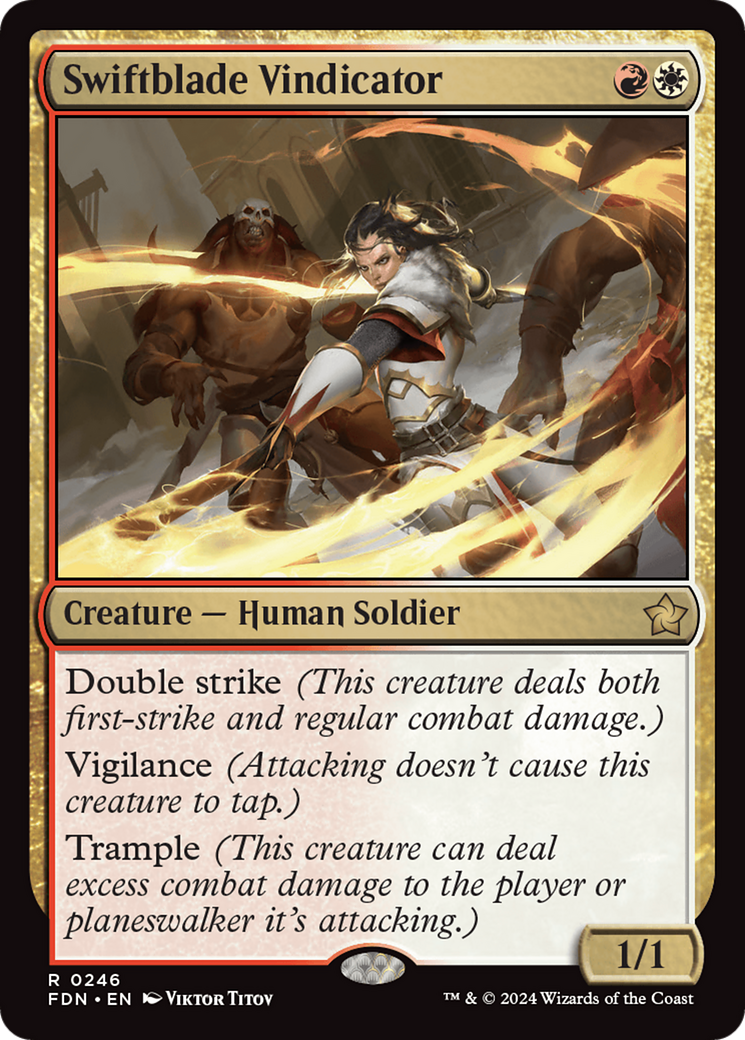 Swiftblade Vindicator [Foundations] | Eastridge Sports Cards & Games