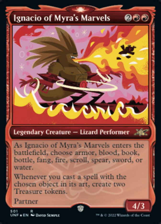 Ignacio of Myra's Marvels (Showcase) (Galaxy Foil) [Unfinity] | Eastridge Sports Cards & Games