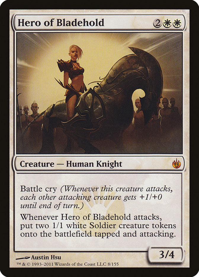 Hero of Bladehold (Oversized) [Oversize Cards] | Eastridge Sports Cards & Games