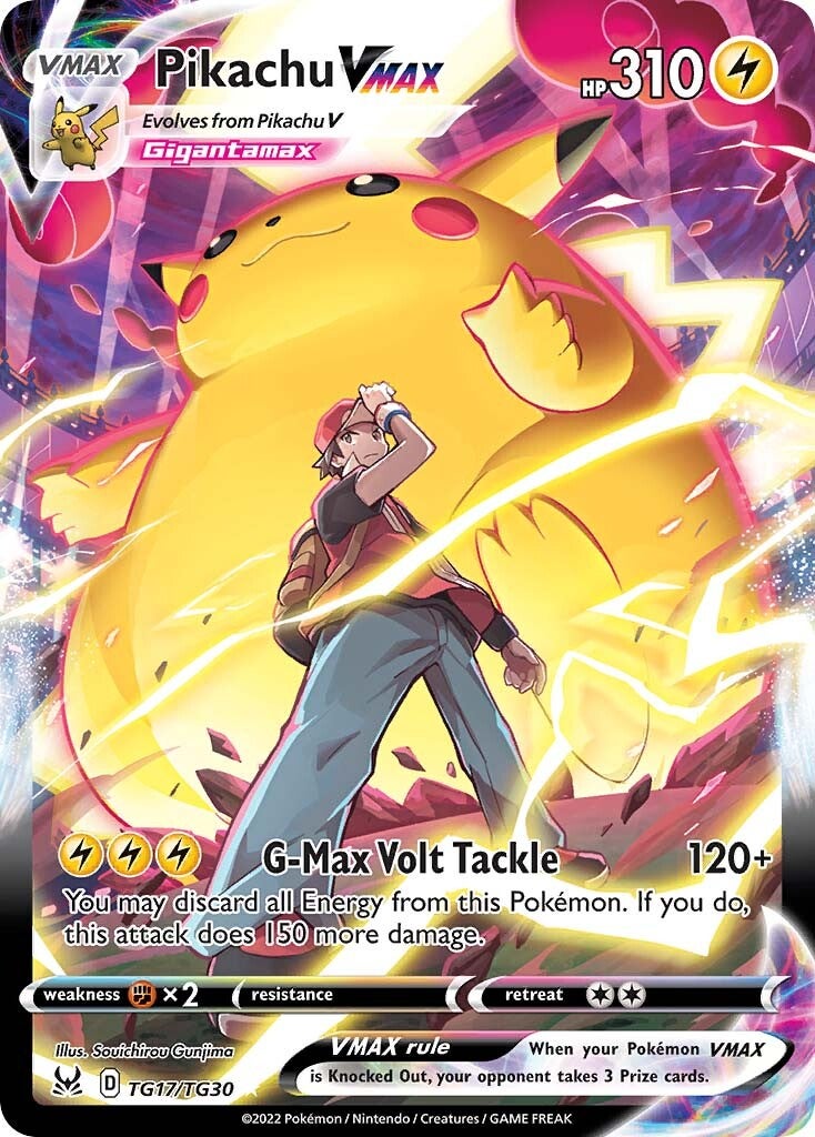 Pikachu VMAX (TG17/TG30) [Sword & Shield: Lost Origin] | Eastridge Sports Cards & Games