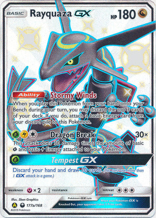 Rayquaza GX (177a/168) (Jumbo Card) [Sun & Moon: Celestial Storm] | Eastridge Sports Cards & Games