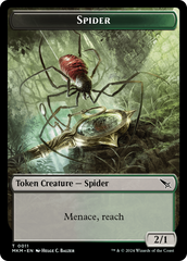 Thopter (0020) // Spider Double-Sided Token [Murders at Karlov Manor Tokens] | Eastridge Sports Cards & Games