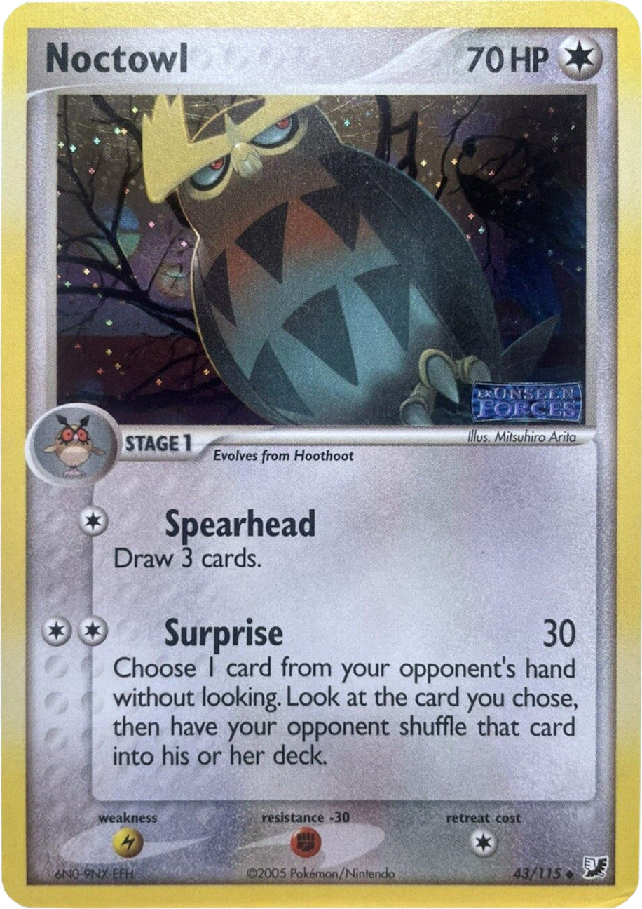 Noctowl (43/115) (Stamped) [EX: Unseen Forces] | Eastridge Sports Cards & Games