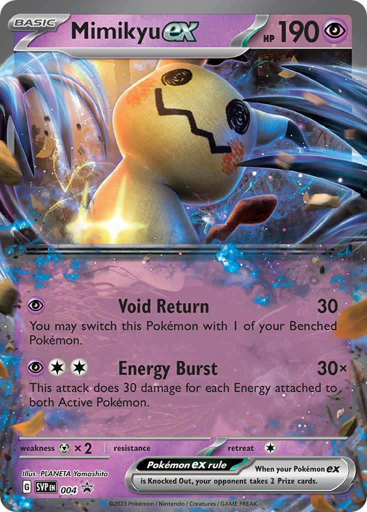 Mimikyu ex (004) [Scarlet & Violet: Black Star Promos] | Eastridge Sports Cards & Games
