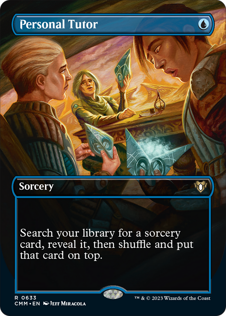 Personal Tutor (Borderless) [Commander Masters] | Eastridge Sports Cards & Games