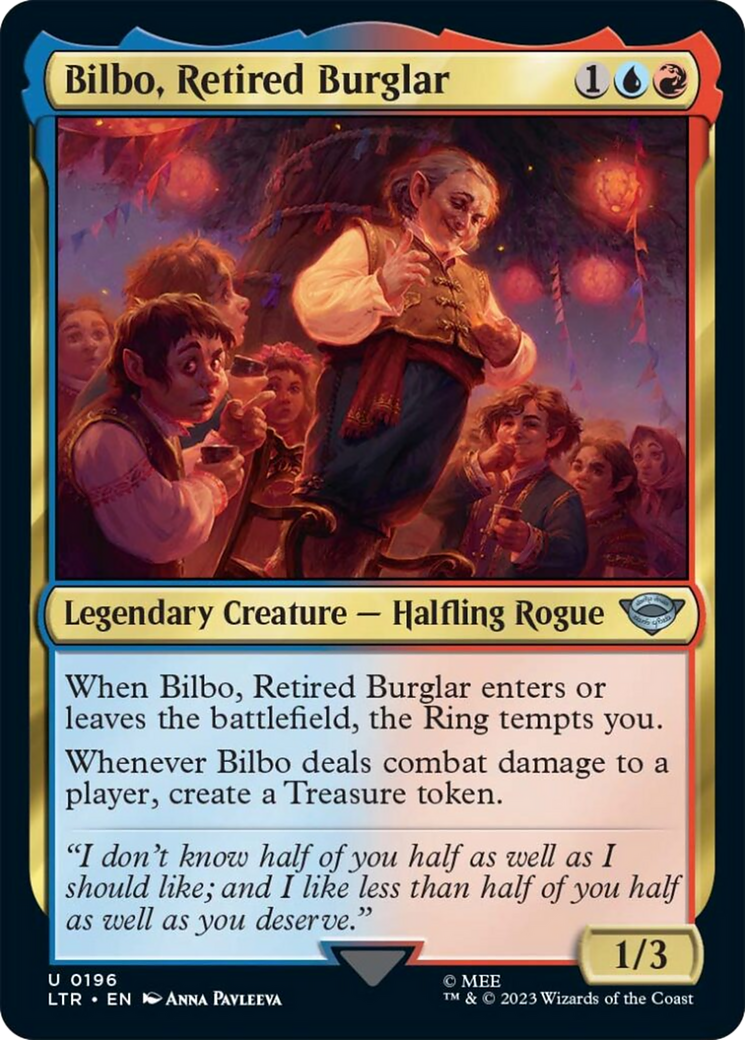 Bilbo, Retired Burglar [The Lord of the Rings: Tales of Middle-Earth] | Eastridge Sports Cards & Games