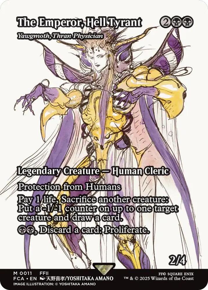 The Emperor, Hell Tyrant - Yawgmoth, Thran Physician (Showcase) [FINAL FANTASY : Through the Ages] | Eastridge Sports Cards & Games