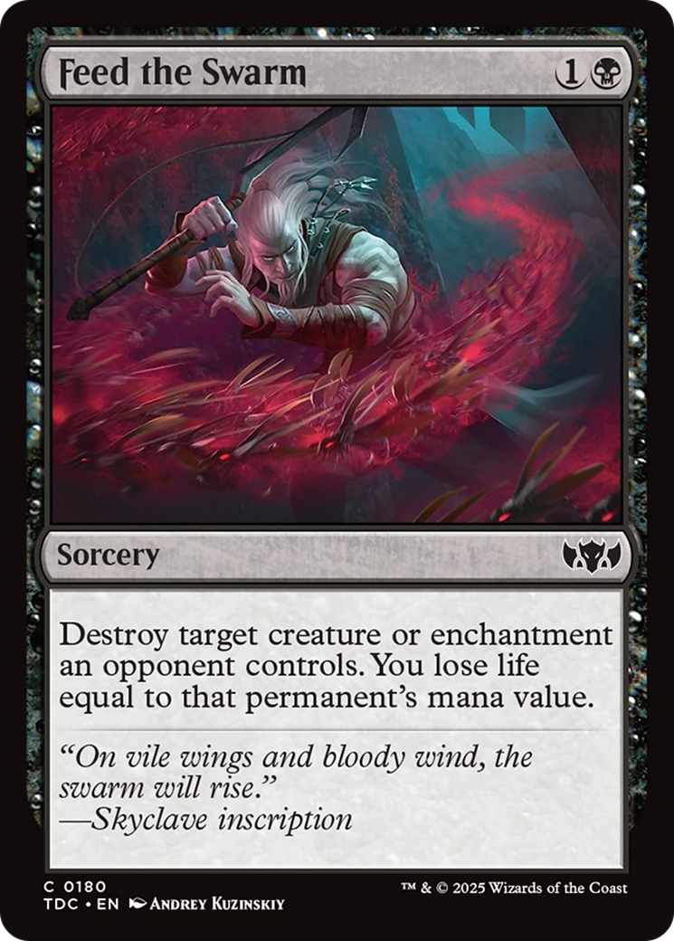 Feed the Swarm [Tarkir: Dragonstorm Commander]